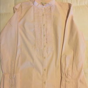 Pink button down GAP blouse